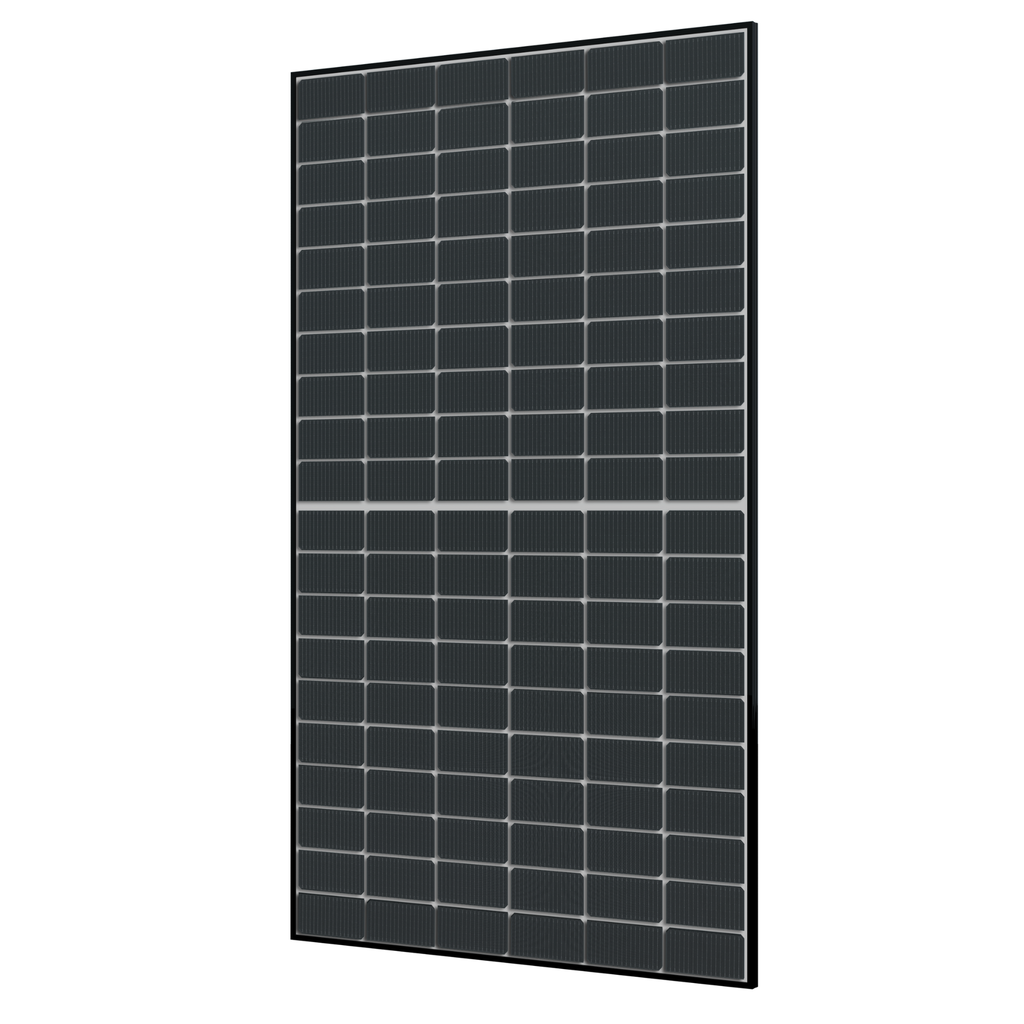 DM500M10RT-B60HBT - Module DMEGC 500W bi-verre, cadre noir, fond transparent, N-Type , PPE2