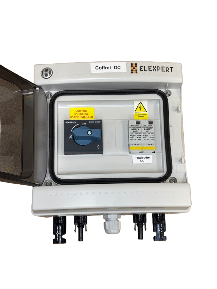 CC0016 - Coffret DC 1 MPPT 1S parafoudre 25A 600V