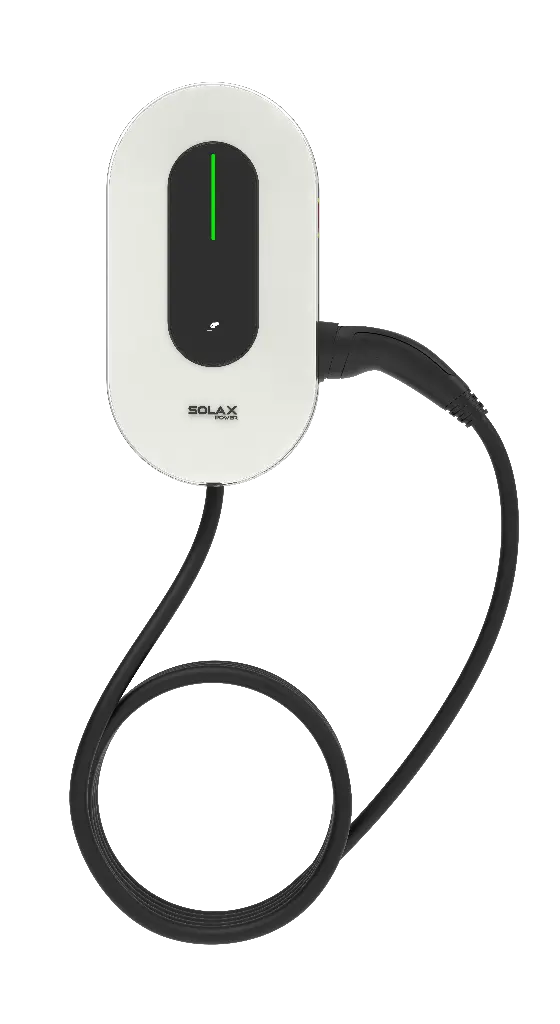 SolaX - Borne de Recharge X1-HAC-7P Hyper EV monophasé 7kW - avec pistolet, sans écran LCD, avec CT