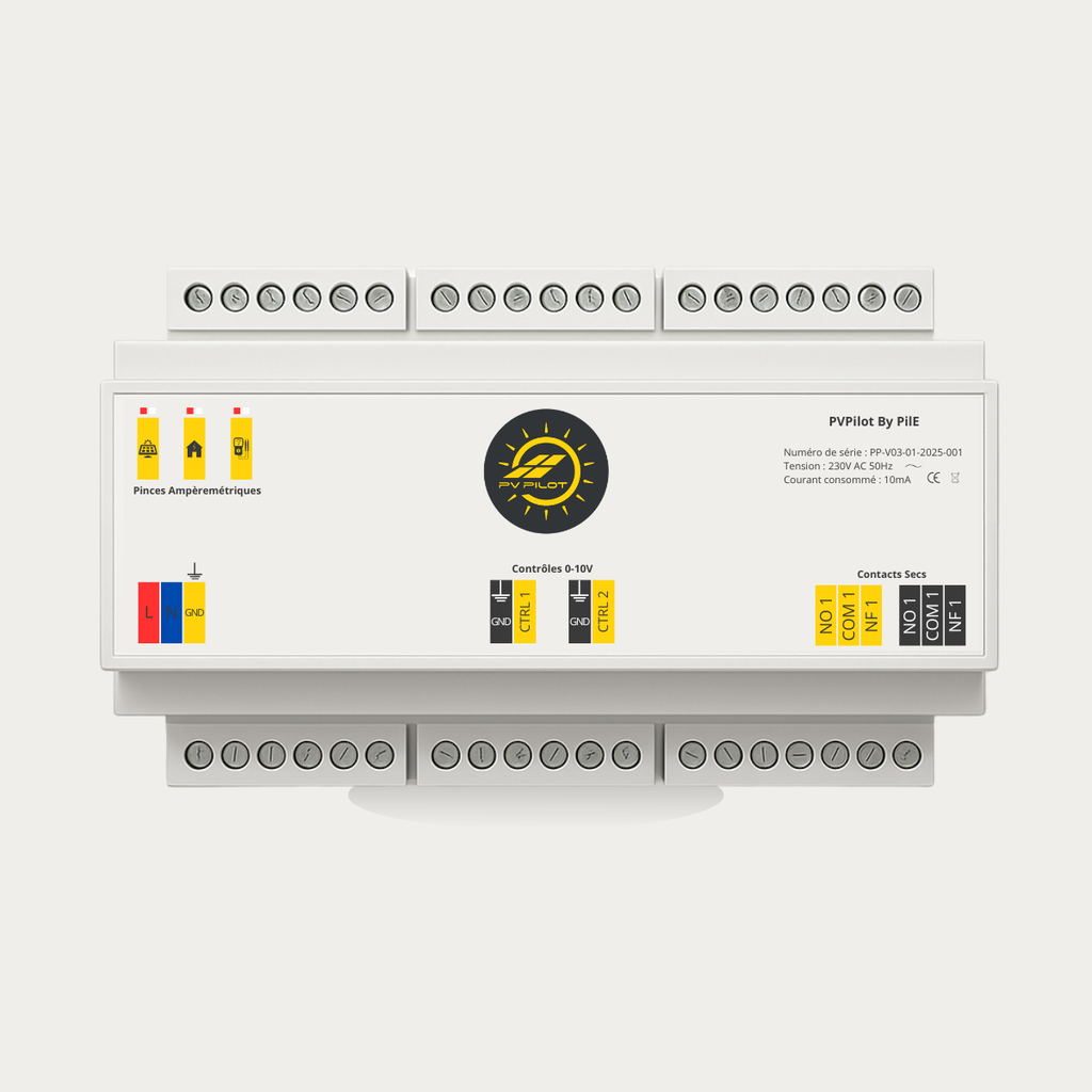 BOITIER PVPILOT - OPTIMISATION CONSO SOLAIRE
