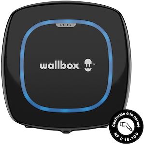 Wallbox Pulsar Plus 7.4 kW Noire 5M - IP54 - IK08 - DC 6mA