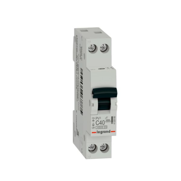 402665 - Disjoncteur Legrand 40A 1P+N Courbe C - Gamme PV³