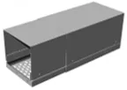 [CP036157] MA-CableTray-450 - Chemin de câble pour BattBank, 300mm à 450mm