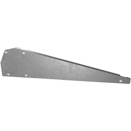 1007224 ESDEC Déflecteur de vent droit noir FlatFix Fusion (Profilé de base 1030mm - 11077mm) (copie)