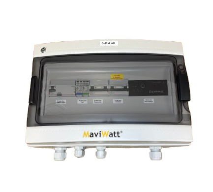 COFFRET AC 9kVA ENPHASE 1QRELAY TRIPHASE
