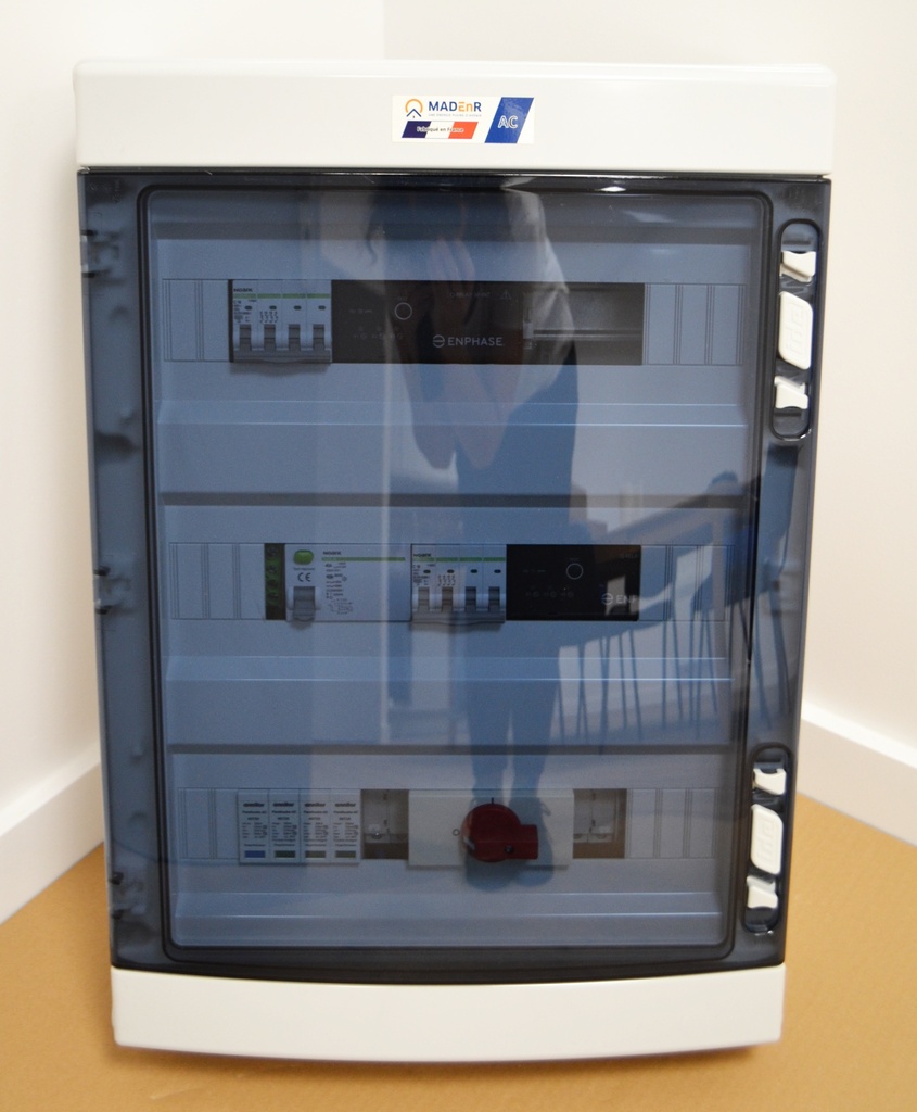 Coffret AC 22kVA Suisse - ENPHASE 2 Q Relay Tri