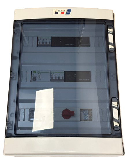 Coffret AC 22kVA Suisse - ENPHASE 2 Q Relay Tri