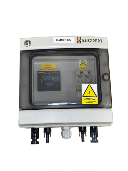 CC0016 - Coffret DC 1 MPPT 1S parafoudre 25A 600V