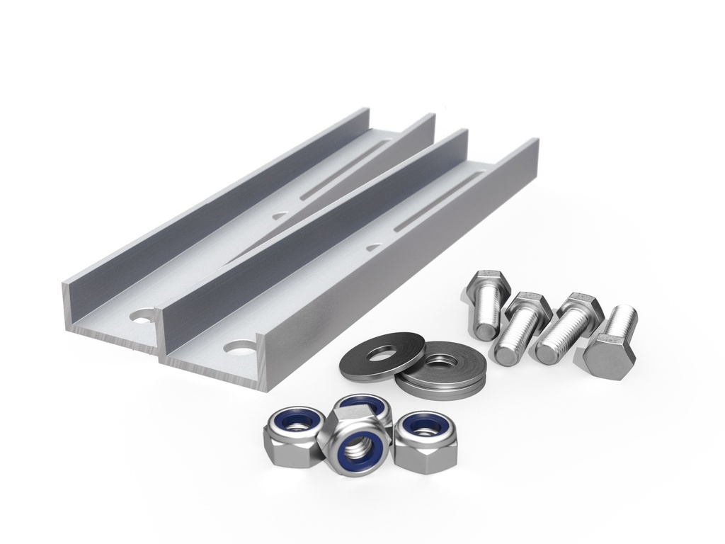 RENUSOL Kit rallonge de rail pour CONSOLE+ (1 unité = 2 rails)