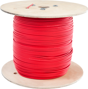 CABLE SOLAIRE DC 4 mm² ROUGE/ ROULEAU DE 500ML