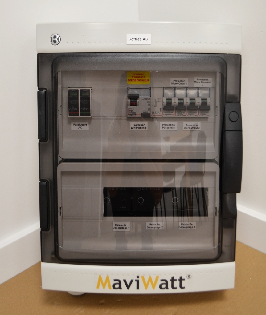 AC0041 - Coffret AC Enphase 9kVA 3 Q-relays monophasé 230V 20A
