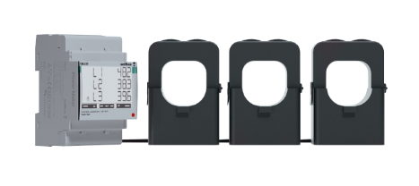 [CP035063] Wallbox-Drehstromzähler + 3 Stromwandler 250 A