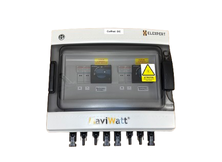 CC0023 - Coffret DC 2 MPPT (1S+1S) fusibles sans parafoudre 20A 1000V