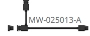 [CP035240] MW-025013-A - Cable portrait monophasé ATMOCE - 1,30 m