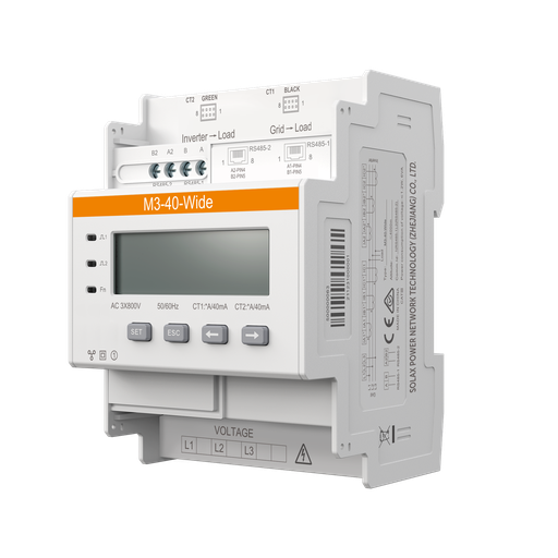 [CP035434] Compteur SolaX M3-40 3P4W/3P3W, avec CT 100A/40mA