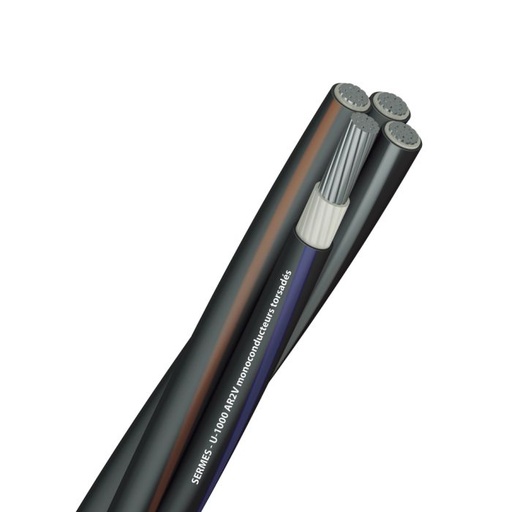[CP035509] Câble U 1000 AR2V Torsadé 4X1X185mm² TGL mL