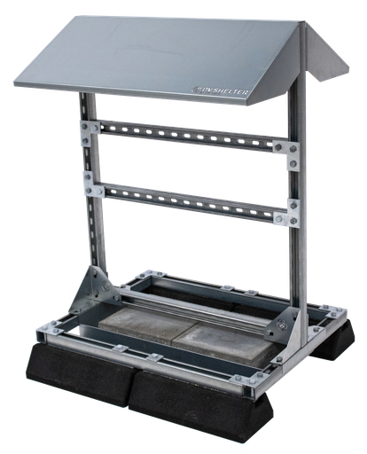 [CP035525] PVS200319-19-NA - PVshelter Back2Back Type 150 non-assemblé