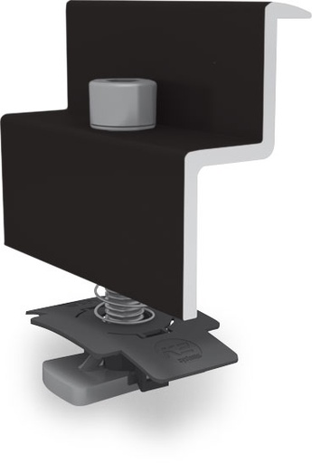 [1005347] KIT ÉTRIER FIN30-31MM NOIR