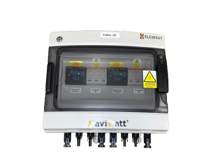 [CP030034] CC0015 - Coffret DC 2 MPPT (1S+1S) parafoudre 25A 1000V