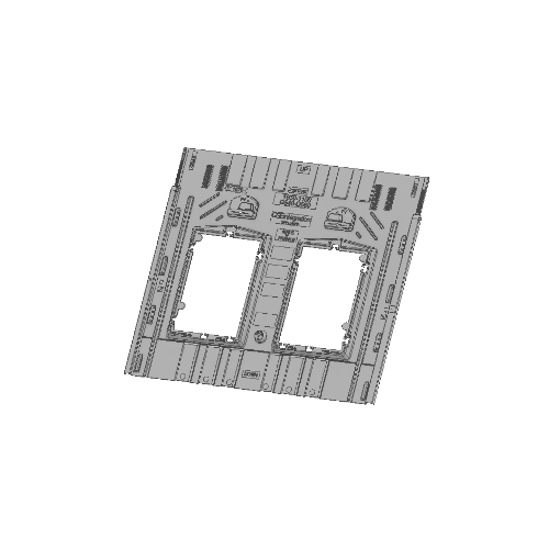 [CP030961] FIN DE VIE 105358 - Demi plaque portrait GSE (Dim : 1840 x 1045 mm)