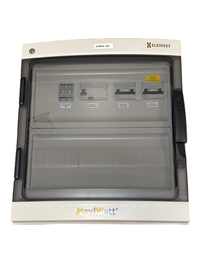 [CP035184] Coffret AC Micro-onduleur 1 Ligne - Triphasé 20A 400V + emplacement passerelle