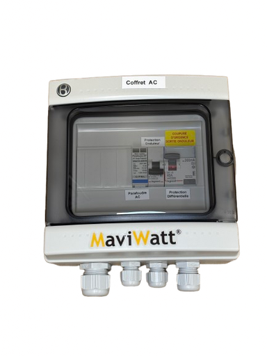 [CP035188] Coffret AC 6 kVA monophasé 32A 300mA 230V