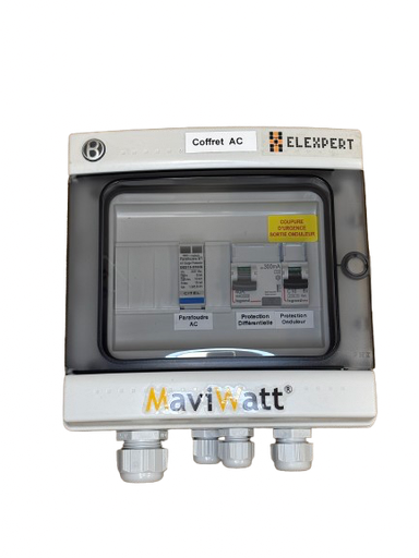 [CP035187] Coffret AC 3 KVA monophasé 20A 300mA 230V